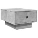 Salongbord betonggrå 60x45x31 cm konstruert tre 848083