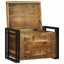  Oppbevaringsboks 60 x 40 x 41 cm   Solid Grovt Tre Mango