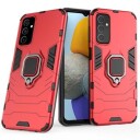 Samsung Galaxy M23/F23 Hybrid-Deksel med Ringholder Rød