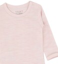 Hust And Claire Body L/æ Bo Ull Rosa 4 år 104 Langermet Body