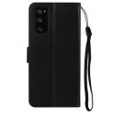Samsung Galaxy S20 FE Premium Lommebok-deksel med Magnetisk Lukning Svart