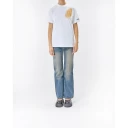 Moschino Dame Topper Hvit M,