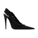 Saint Laurent Dame Sko Svart 39 EU,