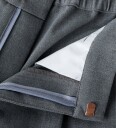 LMTD Nlfluis Nw Pleat Wide Pant Noos   Grey   158