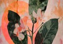 Golden Bloom Fusion Plakat / 21x30cm
