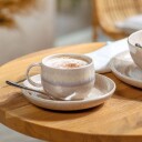 Perlemor Kaffekopp 19 cl Porselen Beige