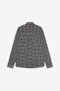 Les Deux - Skjorte Check Seersucker Shirt - Svart