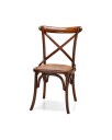 Newport Cross spisestol rich brown