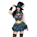 Mad Hatter Dame Deluxe Kostyme - Large