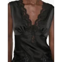 Ermanno Scervino Dame Topper Svart 2XS,