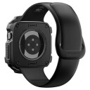 Spigen Rugged Armor-etui til Apple Watch 46 mm Matt Svart