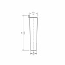 Pipelife Smartline 40mm Avløpstrakt Krom
