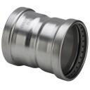 Viega Sanpress Inox Muffe 76,1 mm Rustfritt Stål for Vannapplikasjoner