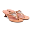 Amina Muaddi Dame Sko Beige 40 EU,