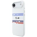 BMW M MagSafe Silikon Etui for iPhone Air - Hvit