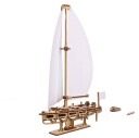 Ugears 3D Trebyggesett   95 Deler   Ocean Beauty Yacht