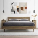 vidaXL Skjenker 2 stk sonoma eik 30x30x70 cm konstruert tre