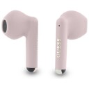 Guess TWS Bluetooth Hodetelefoner med Dokkingstasjon Rosa
