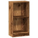 Bokhylle gammelt tre 40x24x76 cm konstruert tre