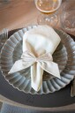 Zelected by Houze   3st 2 pakning Serviett Evangelina   Beige
