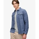 Superdry Herre Skjorter Blå XL,