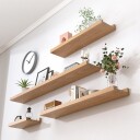 Tallerkenhylle i furu 120 cm