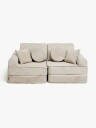 Meowbaby Play Pocket  Byggbar Sofa Plus Aesthetic Ecru