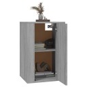 vidaXL Vegghengte TV-benker 2 stk grå sonoma 40x34,5x60 cm 8720845667788