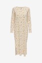 Only - Kjole onlMolly L/S Plisse Dress - Rosa