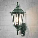 Konstsmide Firenze Utendørs Vegglampe w/Sensor Grønn