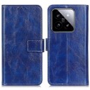 Xiaomi 14 Pro Lommebok-deksel med Magnetisk Lukning Blå