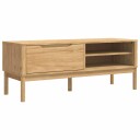 vidaXL Gangbenk FLORO Vokset Brun 115 x 40 x 45 cm Massiv furu