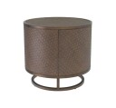 Napa Valley sidebord rundt bronse