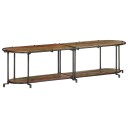  TV benk 160x42x40 cm gjenvunnet heltre