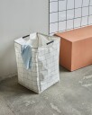 house doctor Laundry Bag, Hdsquares, White - White - ONE SIZE