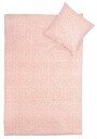 Borg Living Junior sengetøy 100x140 cm 100% Bomullssateng Marble light Rød