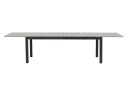 Venture Design Albany spisebord Svart/grå 224 x 100 cm Svart