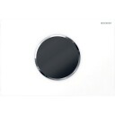 Geberit Sigma 10 Round Betjeningsplate, Berøringsfri, Batteridrift, Hvit/krom