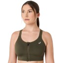 Asics Road Combination Zip Bra W Dark Olive 75B