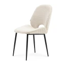 Riviera Maison Mr. Beekman Spisestol bouclé hvit
