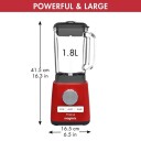 Magimix Power Blender 1300W 1,8L Rød med 5 Programmer