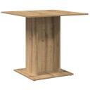  Spisebord artisan eik 80x80x75 cm konstruert tre 8721158434067