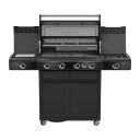 Outdoorchef BBQ stasjon Heat X 445 30mbar Gassgrill Svart