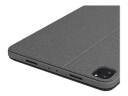 Logitech Combo Touch - tastatur og folioveske - med styrepute - QWERTZ - Tysk - Oxford-grå Inn-enhet