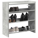  Skohylle betonggrå 60x25x62 cm konstruert tre 8721158649218