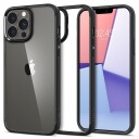 Spigen iPhone 13 Pro Max Spigen Ultra Hybrid Bakdeksel - Gjennomsiktig / Svart