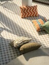 Chhatwal & Jonsson Chhatwal & Jonsson Ikat Sema Utepute 40x60 cm Apricot Orange