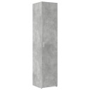 Hylle betonggrå 40x42,5x185 cm konstruert tre 8721102654916