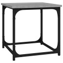 vidaXL Sidebord grå sonoma 40x40x40 cm konstruert tre