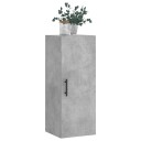  Veggskap betonggrå 69,5x34x90 cm 8720845440404